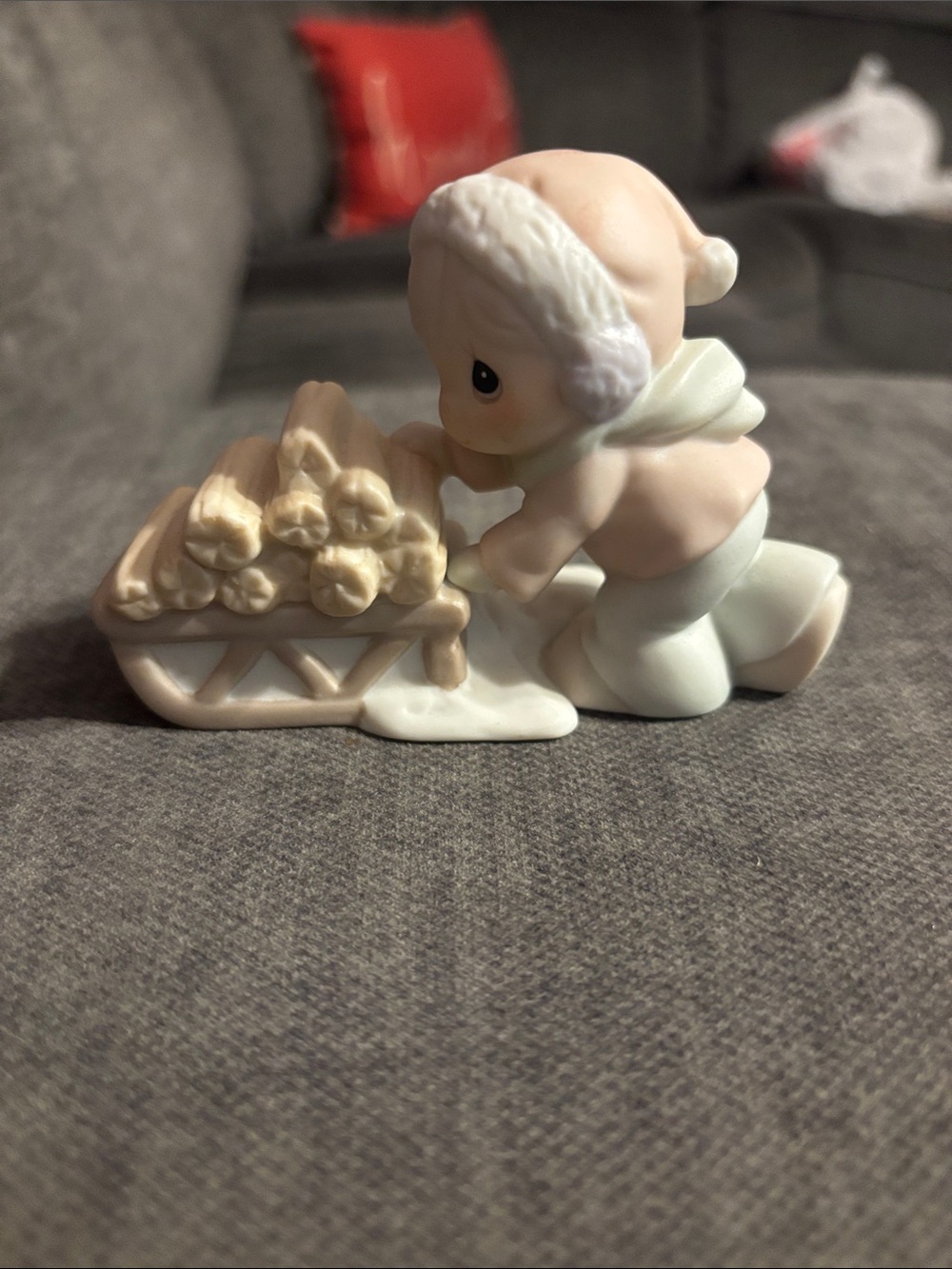 Vintage Precious Moments 1995 porcelain figurine Donny - Sugar Town